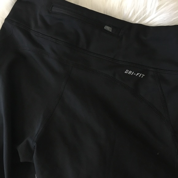 NWOT Nike Dri-fit filament zipper running leggings - Picture 4 of 5
